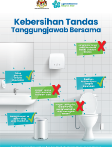 Kebersihan Tandas Tanggungjawab Bersama